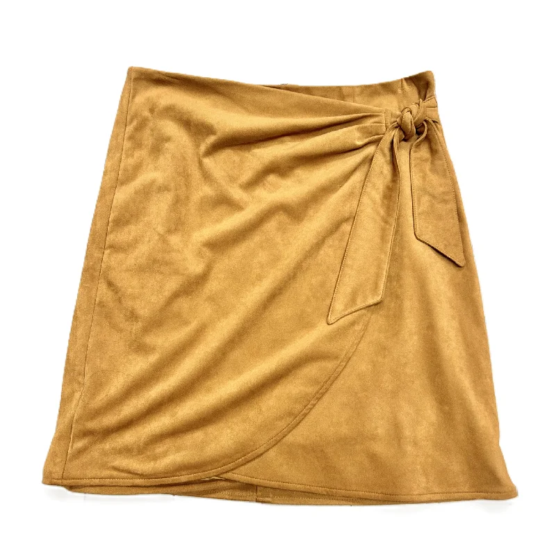 Skirt Mini & Short By Loft In Brown, Size: 4