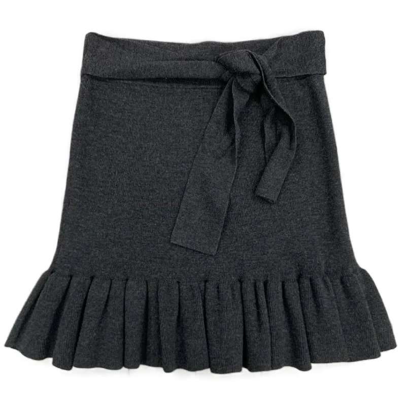 Skirt Mini & Short By Club Monaco In Charcoal, Size: S