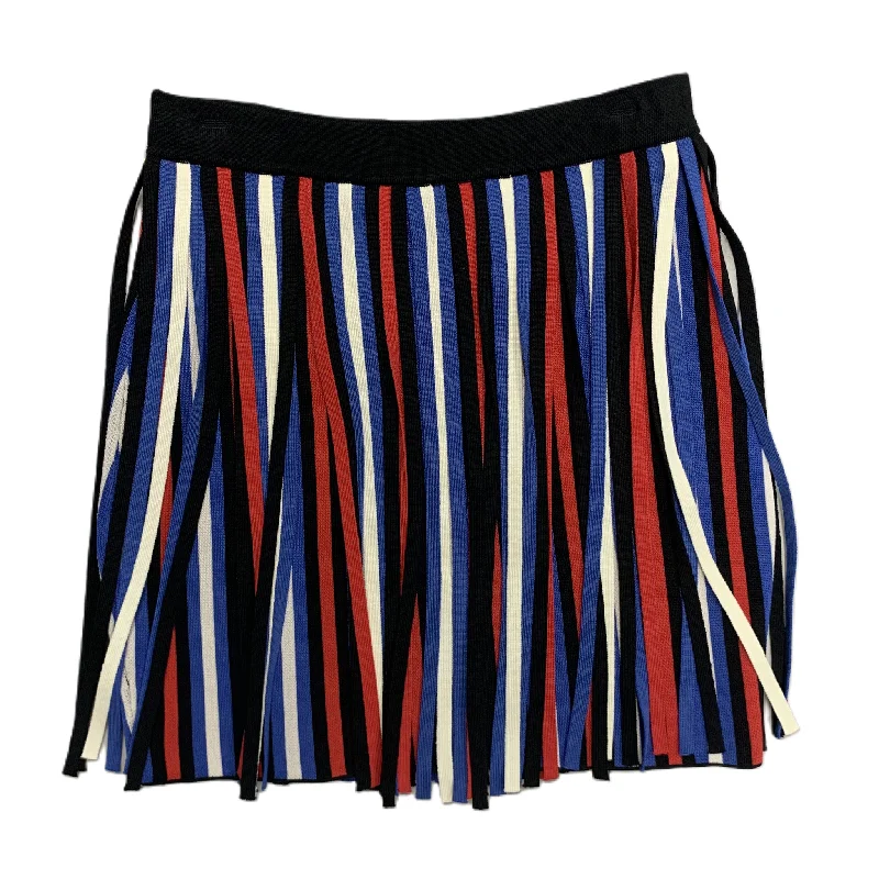 Skirt Mini & Short By Parker In Blue Red & White, Size: Xs