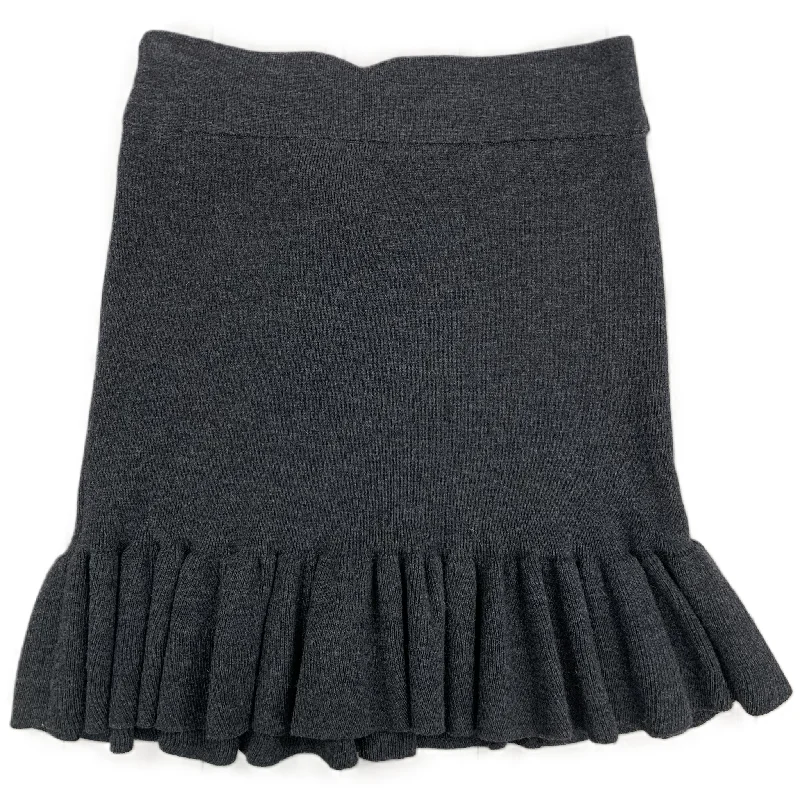 Skirt Mini & Short By Club Monaco In Charcoal, Size: S