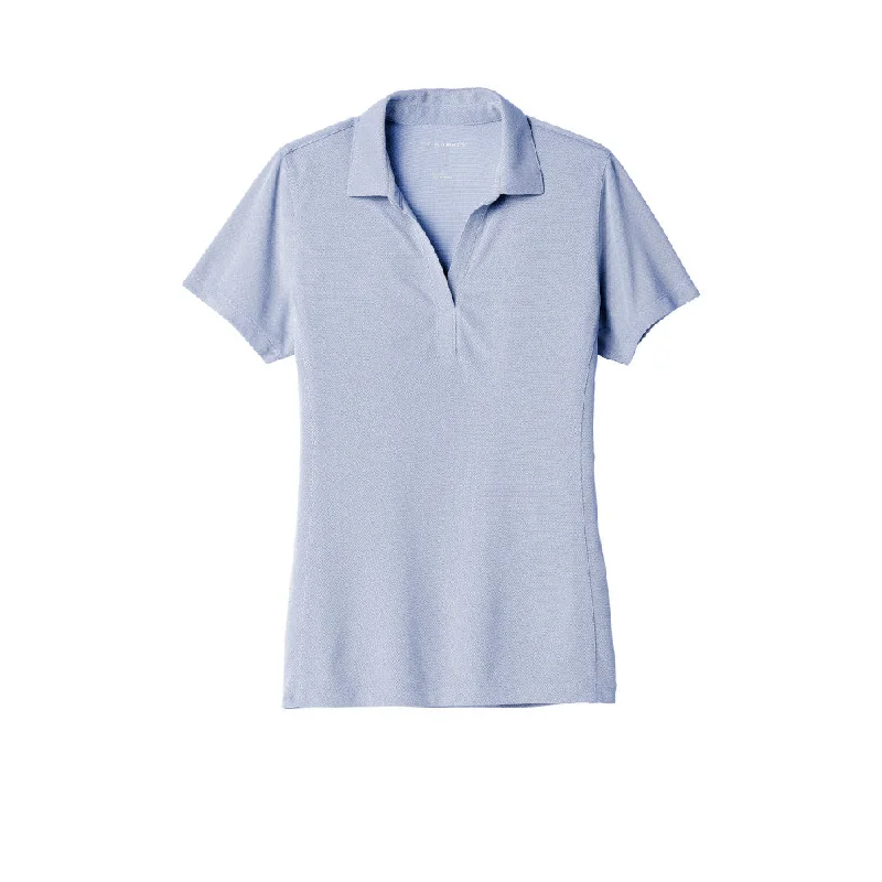 #Port Authority Ladies Poly Oxford Pique Polo