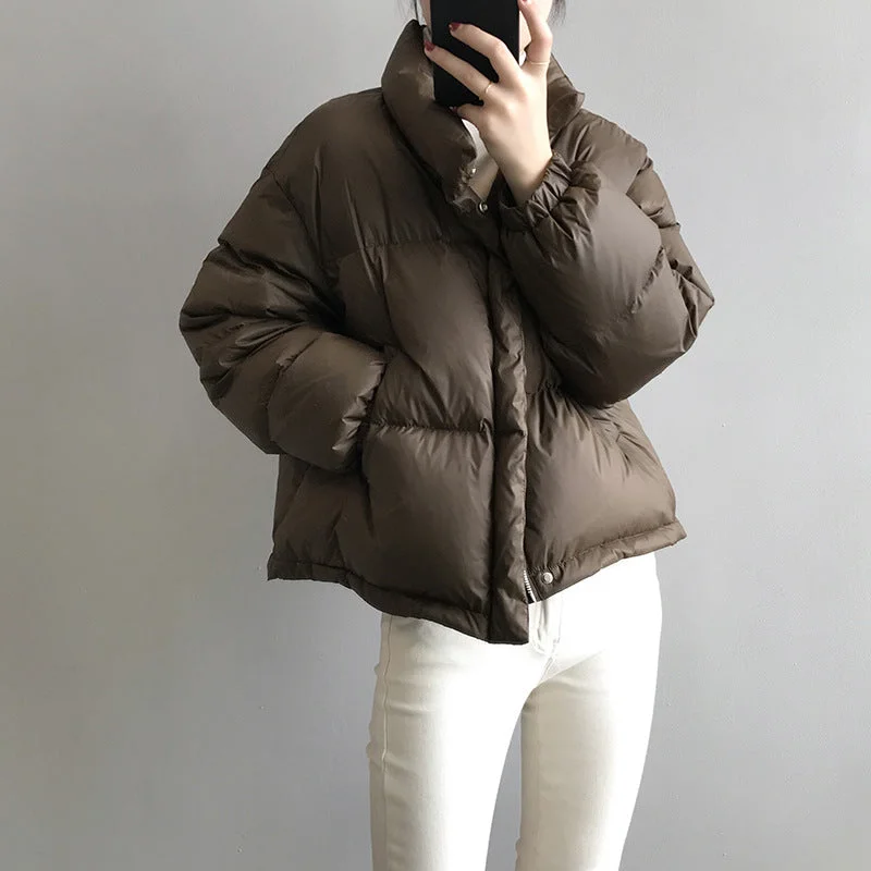 Winter Warm Short Down Coats for Women