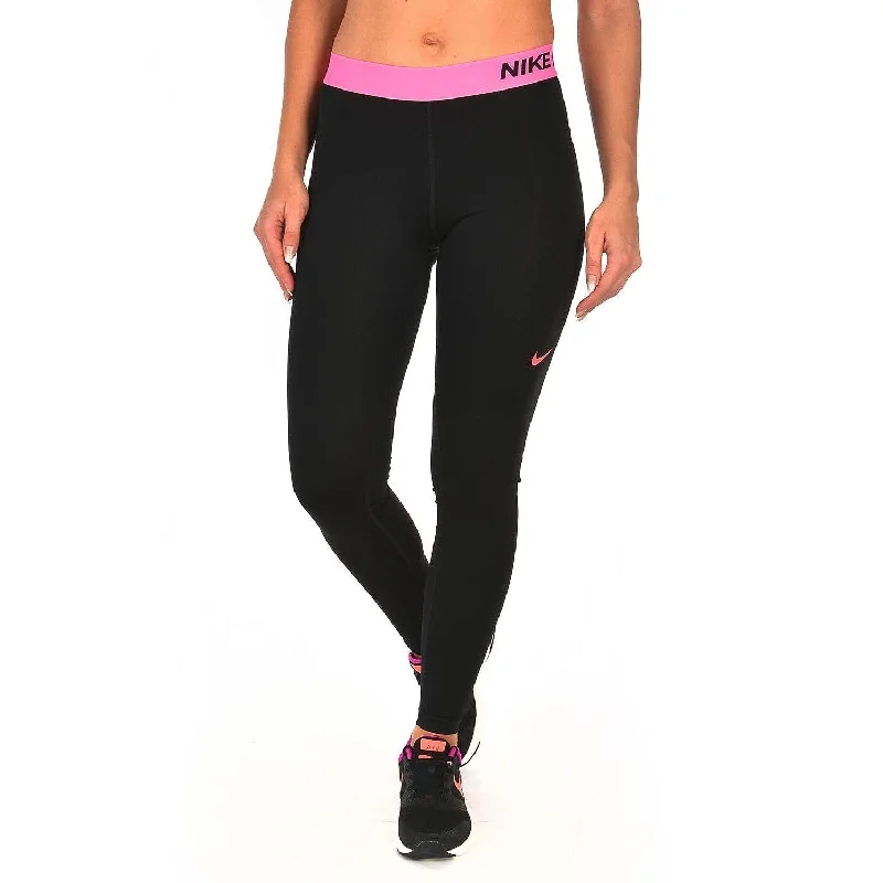 Nike Women's Pro Cool Training Tights Black Pink Size Extra Large - X-Large