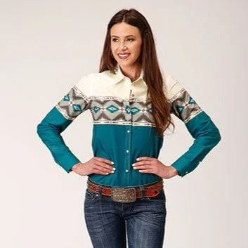 Roper Women's Vintage Western Snap Shirt