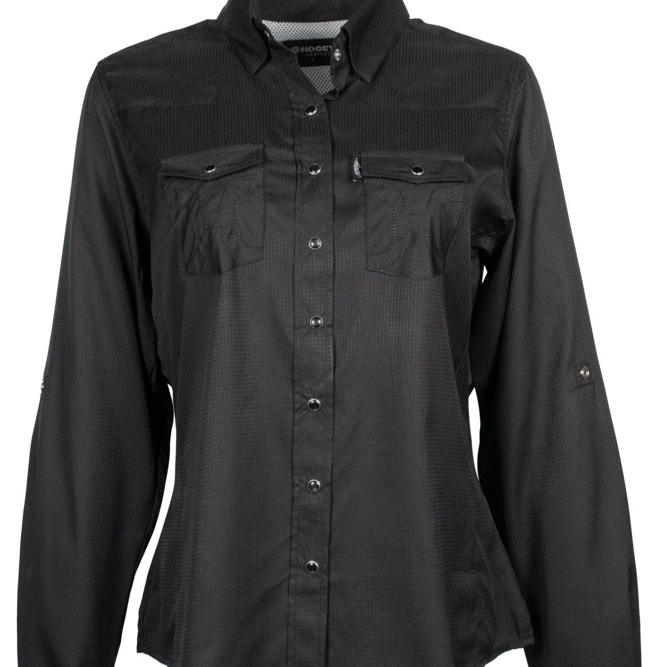 Hooey Women's Sol Black Long Sleeve Snap Shirt