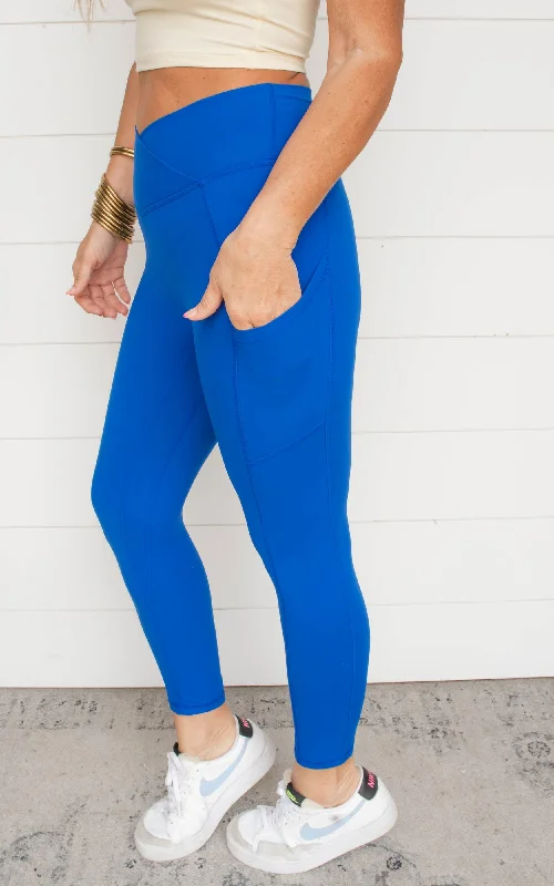 V Waist Capri Length Leggings | Rae Mode - Final Sale