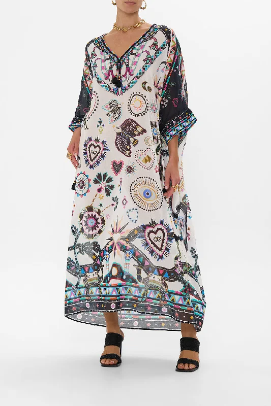 TUCK FRONT KAFTAN NUBIAN WONDERLAND