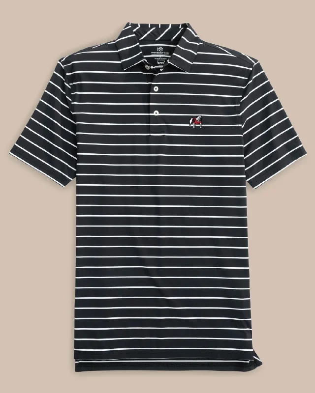 Georgia Bulldogs brrr°®-eeze Desmond Stripe Polo