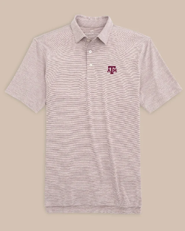 Texas A&M Aggies Driver Spacedye Polo Shirt