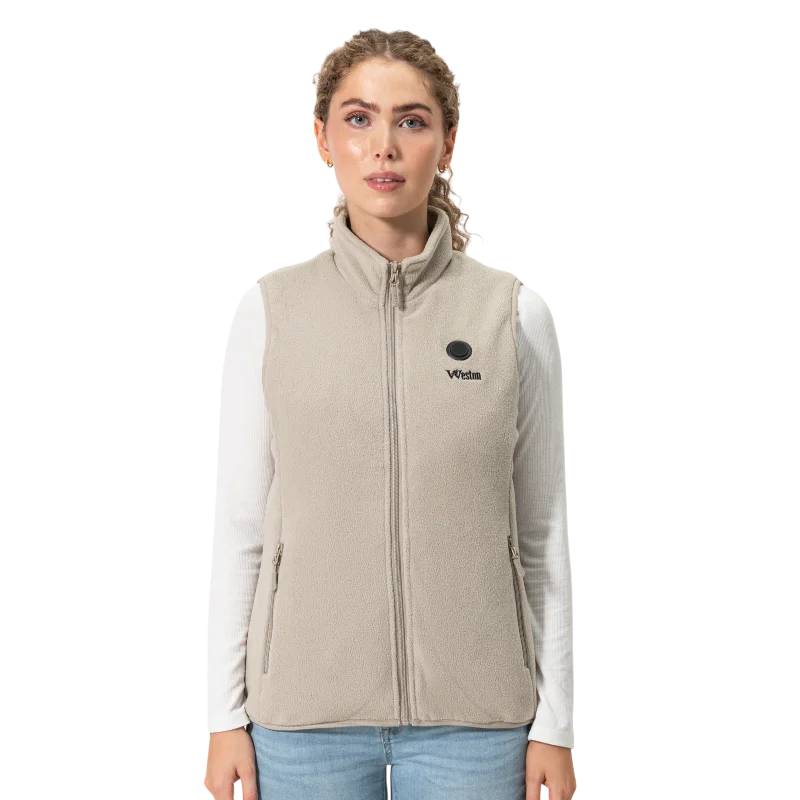 Women's Heated Fleece Vest