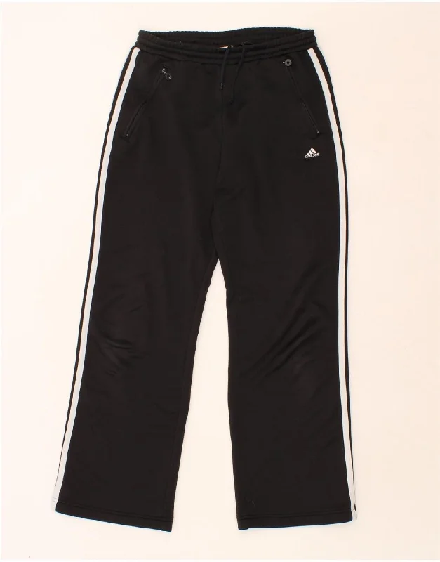 ADIDAS Womens Tracksuit Trousers UK 10 Small Black