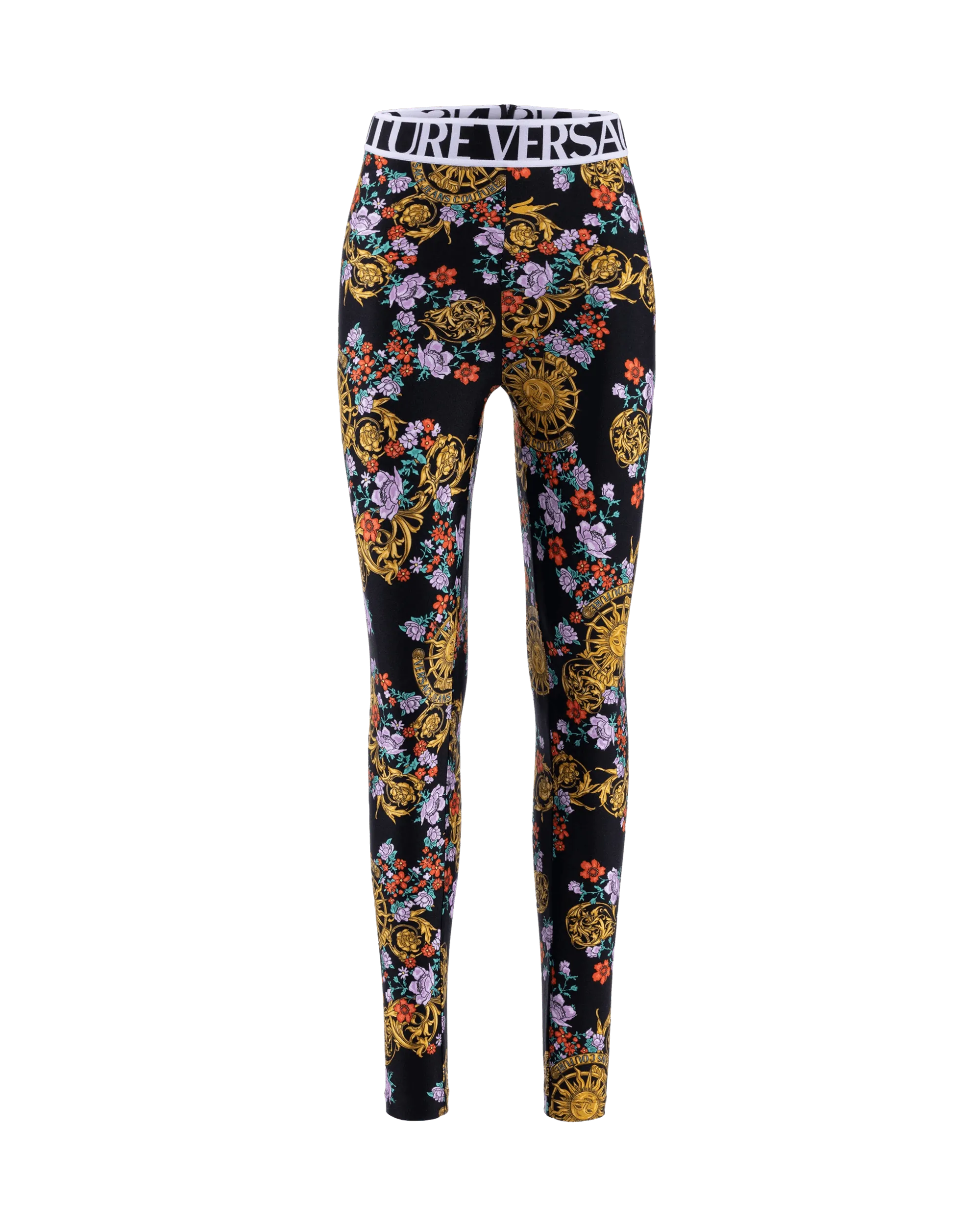 Floral Baroque Printed Leggings