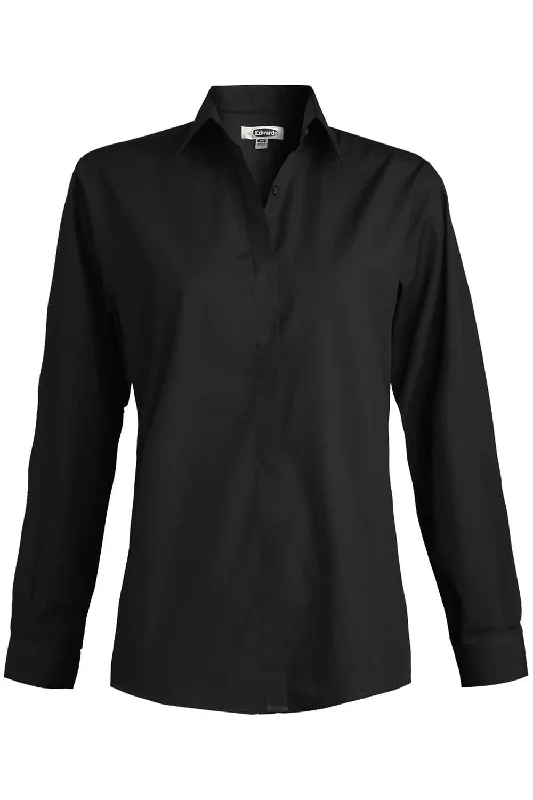 Ladies' Black Café Broadcloth Shirt