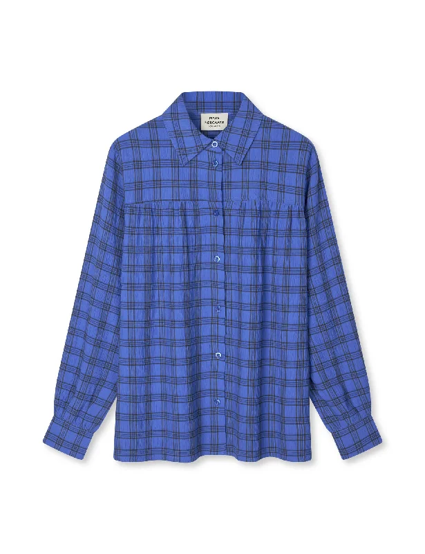 Check Pop Vina Shirt, Amparo Blue Check