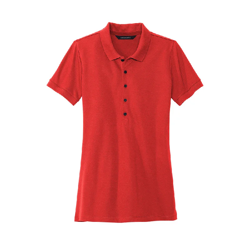 #Mercer+Mettle Women’s Stretch Heavyweight Pique Polo