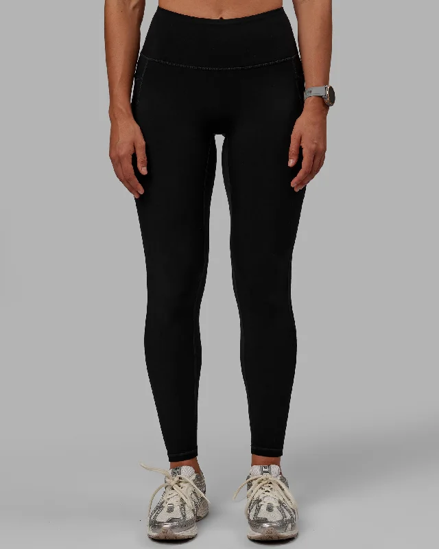 Motion Full Length Thermal Leggings - Black