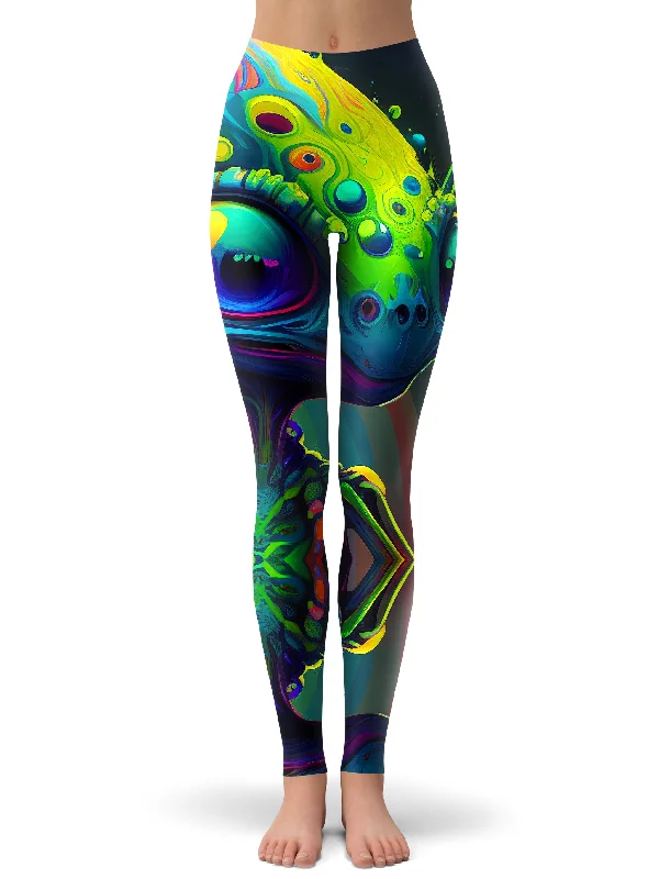 Friendly Visitors Leggings