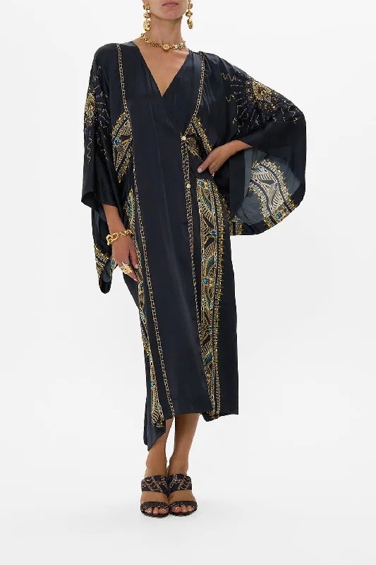 PANELLED WRAP KAFTAN CALL ME CLEOPATRA