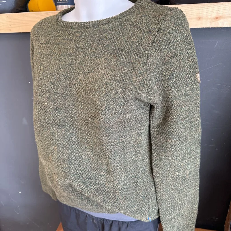 Fjall Raven - Ovik Structure Sweater - MSRP $175: Green-women-LG