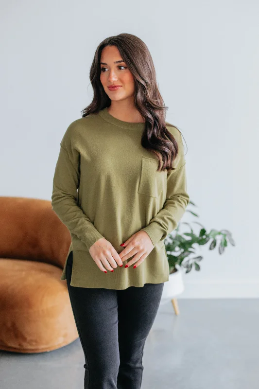 Paula Sweater - Burnt Olive