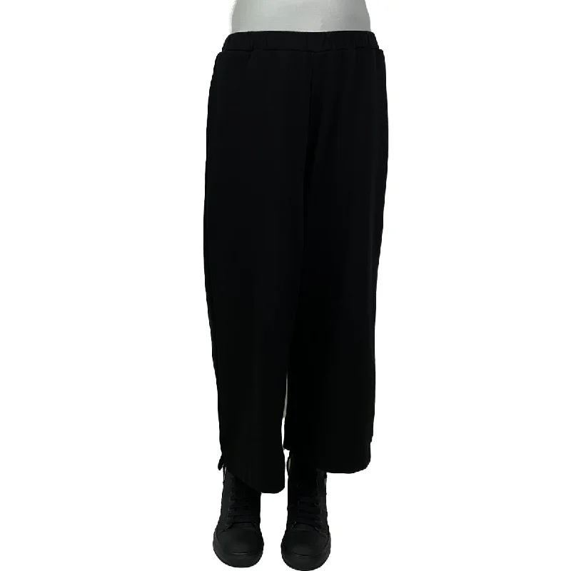 FLEECE WIDE CROP PANT