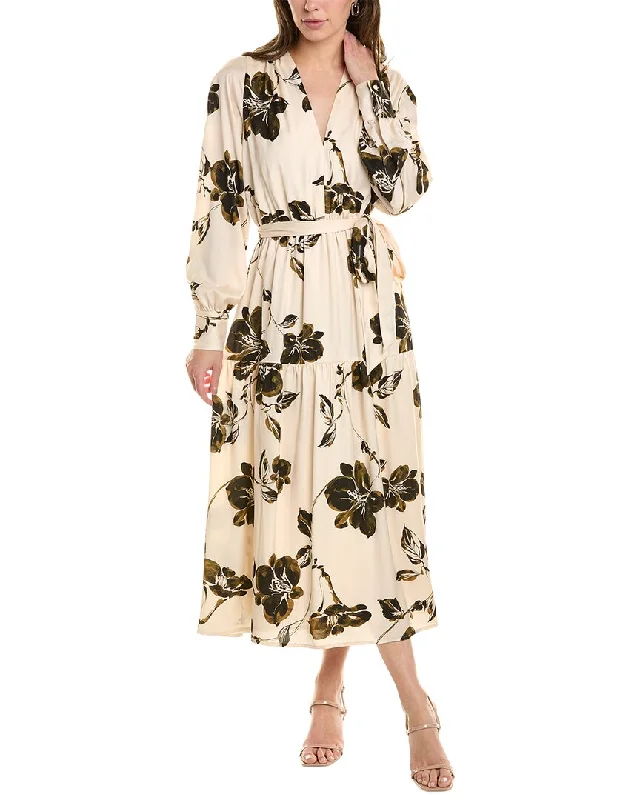 Anne Klein Floral Midi Dress