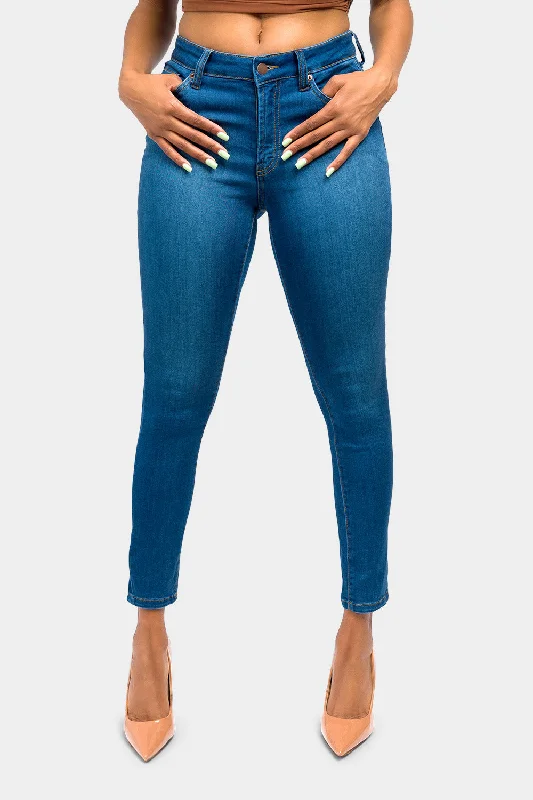 Essential Mid Rise Skinny Jeans