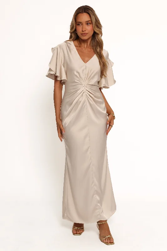 Georgiana Maxi Dress - Dove