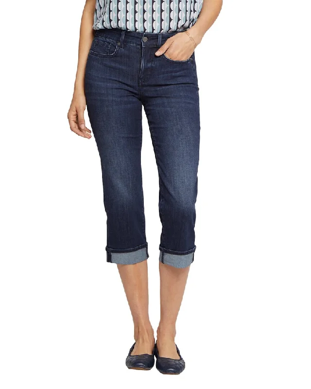 NYDJ Petite Marilyn Mesquite Crop Jean