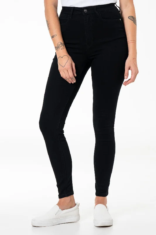 Rf09 Hi-Waisted Skinny Jeans _ 140839 _ Black