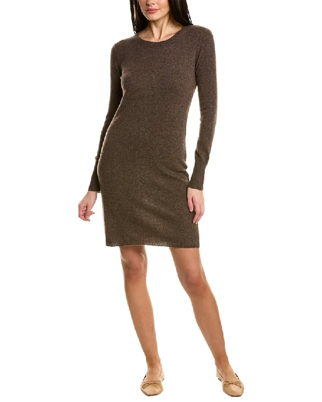 sofiacashmere Classic Cashmere Sweaterdress