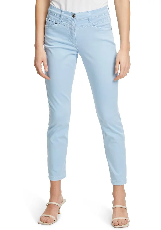 Betty Barclay Sally Slim Leg Jeans, Light Blue