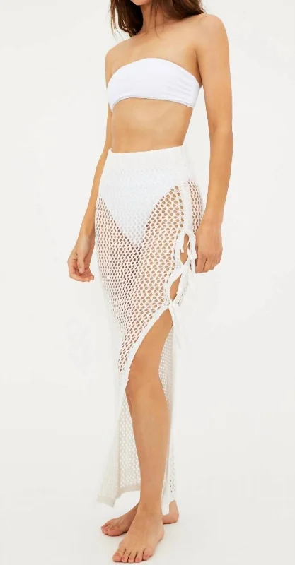 Deborah Skirt In White