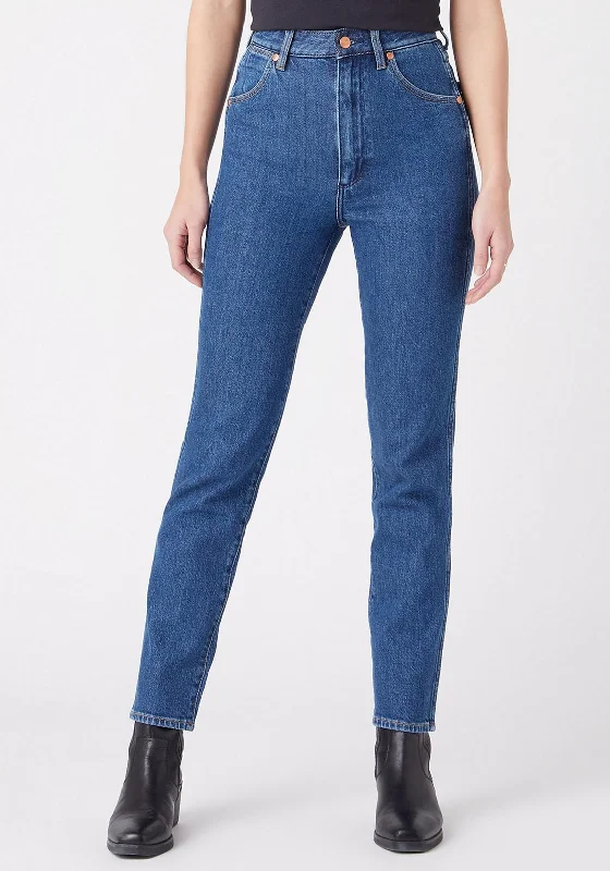 Wrangler Walker Slim Jeans, Raincloud Blue